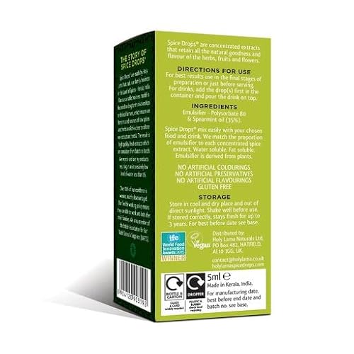 Holy Lama Mint Extract Spice Drops (5 Ml) #TOP5