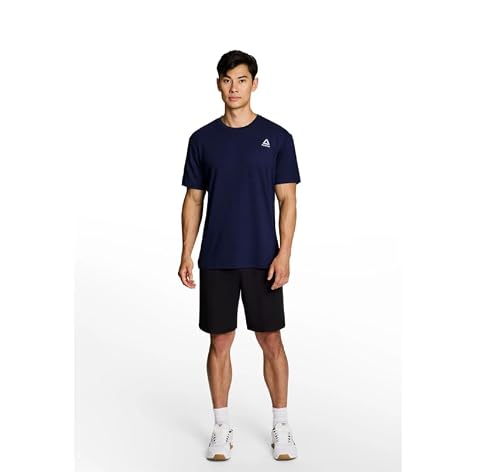 Reebok Navy Active Tee in use