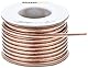 Amazon Basics 16-Gauge Speaker Wire - 15,24 m(50 ft), Transparent