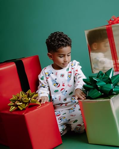 Image of Bluey Halloween Christmas Fleece Sweatshirt and Jogger Pants Outfit Set Toddler to Big Kid Sizes (2T - 10-12)