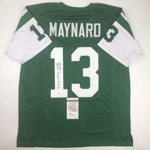 Autographed Don Maynard Hall of Fame Jersey with JSA COA