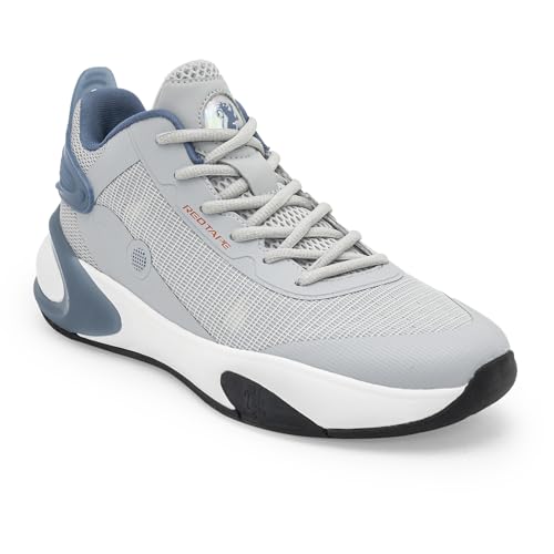 Red Tape Men's Lifestyle Casual Sneakers Ideal for Walking, Running, Travel & Daily Comfort | Classic Rounded Toe, Breathable Upper | Soothing Cushioned Insole | Impact-Resistant & Anti-Slip Sole