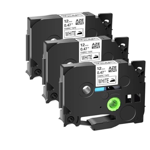 5pk 10pk�������x�����{���݊����̂���TZ FA231 TZE-FA231 TZE-FA3R FOR FABRIN TAPES���x���v�����^�[(3PK Black on White)