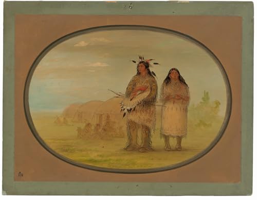 Peinture sur Toile de Qualité Musée Le Chef Riccarree George Catlin