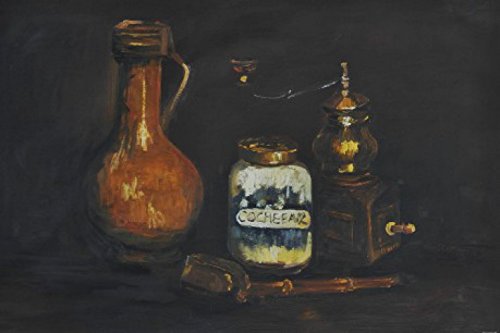 Vincent Van Gogh - Stillleben Mit Bartmannkrug, Kaffeemühle Und Pfeifenetui, 1884 Selbstklebende Fototapete Poster-Tapete 180 x 120 cm