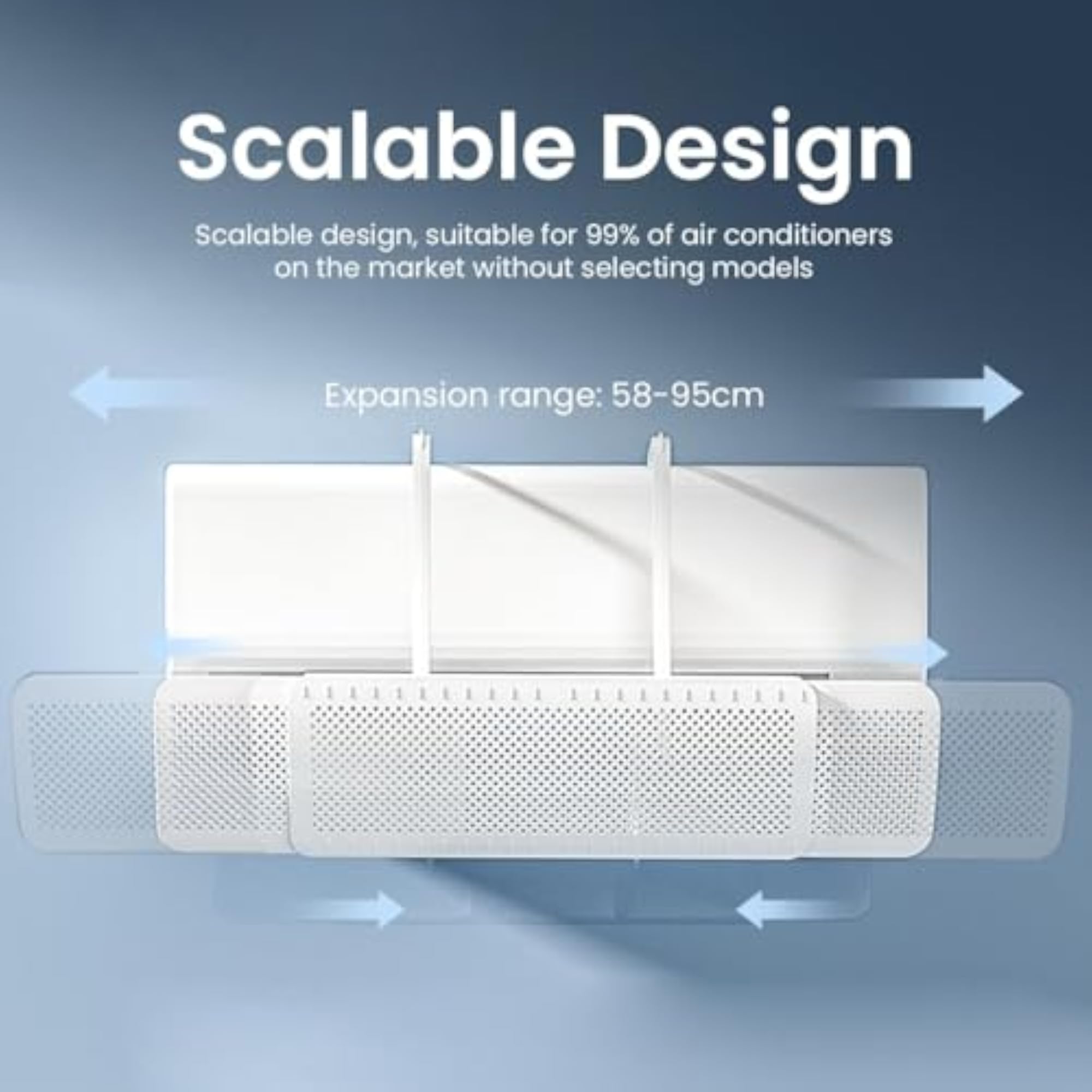 Adjustable Wall Hanging Air Conditioning Wind Deflector