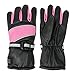 Q-FFL 3 Niveaux de Chauffage Gants d'hiver Chauffants, Écran Tactile Gants de Ski, 6000mAh Alimenté par Pile Gants Thermiques pour Le Cyclisme, la Moto
