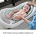 Fisher-Price Baby to Toddler Bath 4-in-1 Sling ‘n Seat Tub with Removable Infant Support and 2 Toys, Pacific Pebble