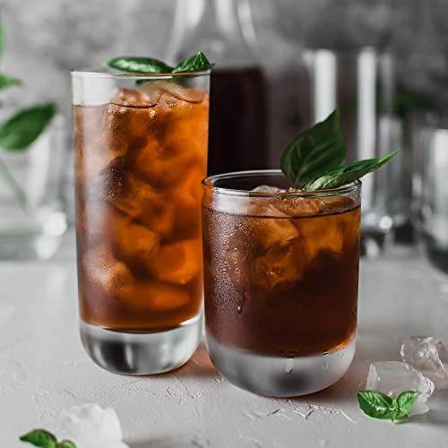 Libbey Polaris 16-Piece Tumbler And Rocks Glass Set #TOP2