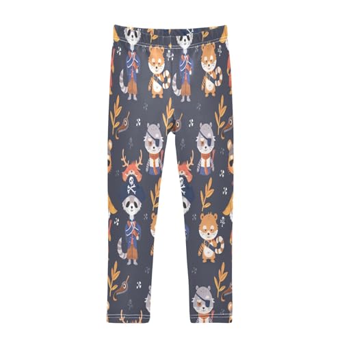 Toddler Girls Leggings Printed Yoga Pants Leggings Pitate Bears for Kids