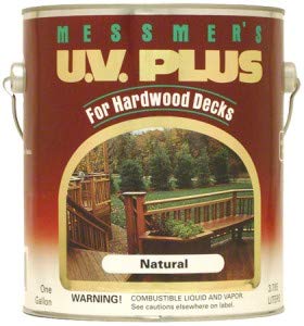 1 Gal Messmers MHV-500 Natural U.V. Plus Hardwood Deck Transparent Stain (250-VOC)