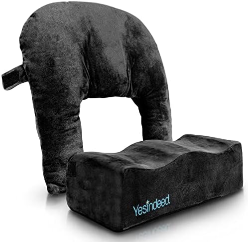 Brazilian Butt Lift Pillow + Back Support Cushion ââ‚¬â€œ Dr. Approved BLL Foam Pillow with Carrying Bag and Back Pillow for Post Surgery Recovery ââ‚¬â€œ Comfortable and Firm Butt Support Cushions Set