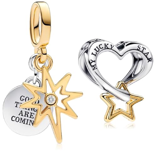 Bead para pulseras Polarstern de plata como regalo de Navidad inolvidable
