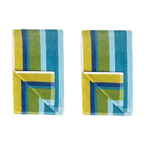 Allure Bath Fashions Velour Beach Towel Set Cover