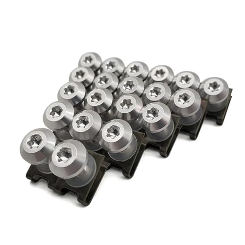 �o�C�N�p�{���g Compatible With Gas Gas EC2T FSE FSR EC300 EC250 20 �I�[�g�o�C�p�J�X�^���t�F�A�����O�{�f�B�p�{���g�l�W�p�X�v�����O�{���g�i�b�g M6(Silver)