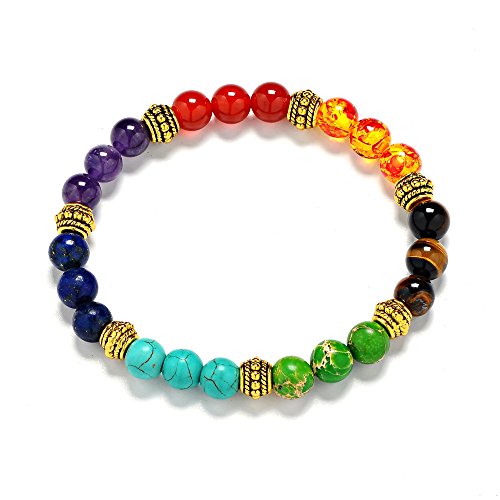 Bracelet de perles en pierre naturelle idéal pour vos séances de yoga et méditation