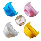 4Pcs DZSYWL Edge Stitch Lock & Sewing Templates (3mm/4mm) for Pinpoint Precision, Perfect for Quilting Templates, Hemming & DIY Sewing Projects. Lightweight, Easy-to-Use – Ideal for Beginners & Pros