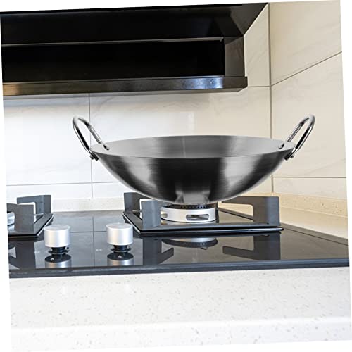 Wok redondo de acero inoxidable MAGICLULU miniatura 7
