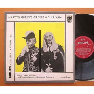Martyn Green's Gilbert & Sullivan-LP