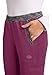 Dickies Dynamix Women Scrubs Pant Natural Rise Tapered Leg Jogger DK185, M, Wine