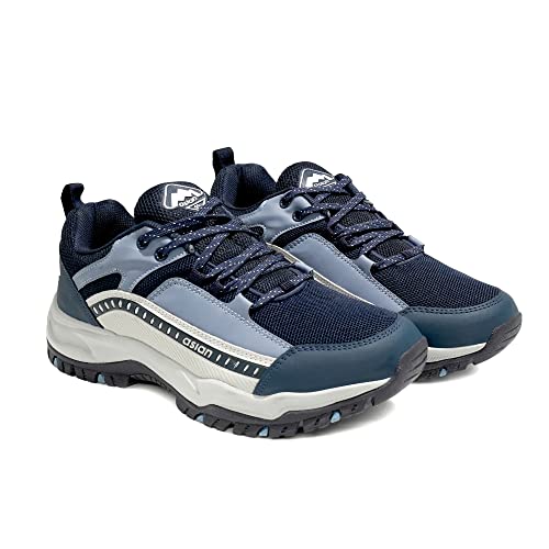 ASIAN Men’s Everest-01 Sports Trekking & Hiking,Walking Shoes with Rubber Outsole & Memory Foam Insole Lace-Up Shoes for Men’s & Boy’s