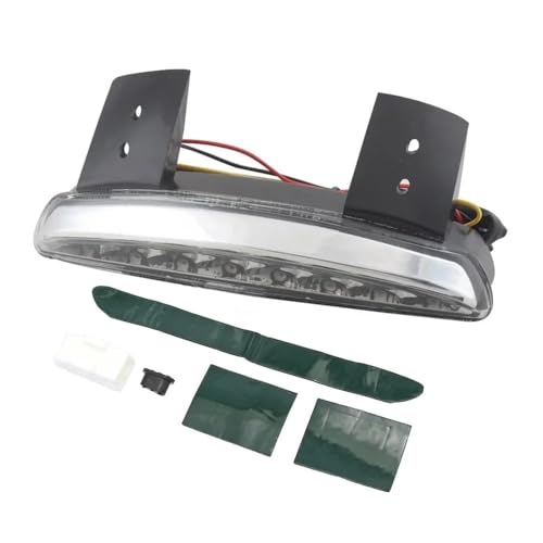 Feu plaque immatriculation moto LED premium pour finition Softail et Dyna