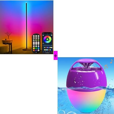 LanSuper Bluetooth Speaker and Corner Floor Lamp Cover