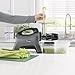 Omega Celery Juicer and Nutrition System Masticating Juicer, Cold Press Juicer Machine For Celery with Adjustable Dial, 200-Watt, Silver