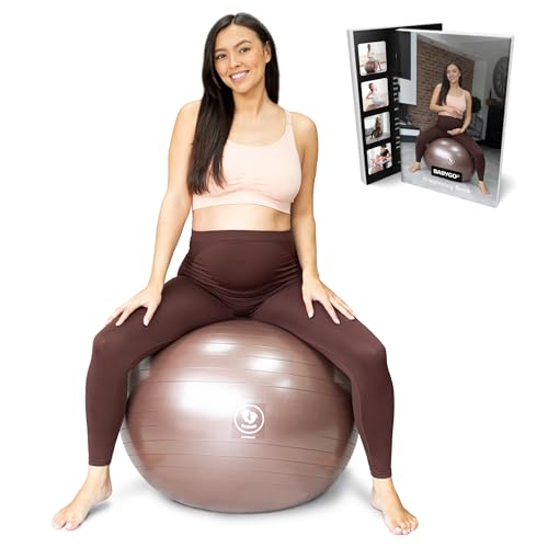 BABYGO® Gymnastikball Schwangerschaft Sitzball Büro Schwanger Yoga...