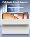 TiMOVO Case for New iPad Air 13 inch (M4/M3/M2-2026/2025/2024) with Pencil Holder, Slim Stand Protective Cover with Clear Transparent Back Shell for iPad Air 13 inch, Auto Wake/Sleep, Light Gray