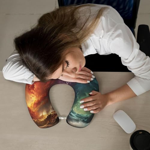 Almohada de espuma memory para cuello tamaño único miniatura 6