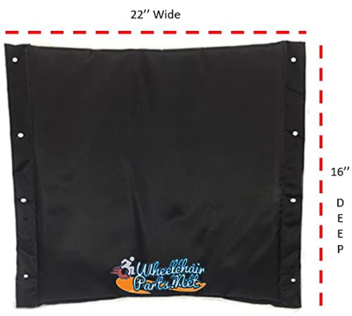 Ultra Light Padded Sling Seat for Invacare Wheelchair (22