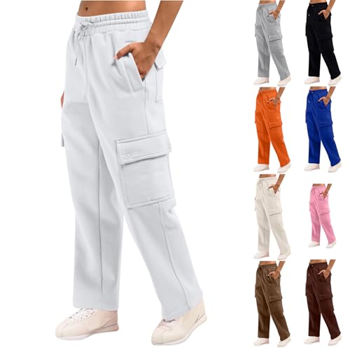 Amazon.com: hayudier Womens Sweatpants Baggy Barrel Pants Wide Leg