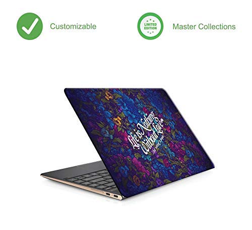 Image of Skin Poster Life is Nothing with Love Theme Vinyl Laptop 3M Skin Sticker Reusable Protector for 11.6 inch -15.6 inch Inch Acer Leonovo Sony Asus Toshiba Hp Samsung Dell