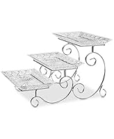 Algopix Similar Product 1 - James Scott Crystal 3 Tier Rectangle