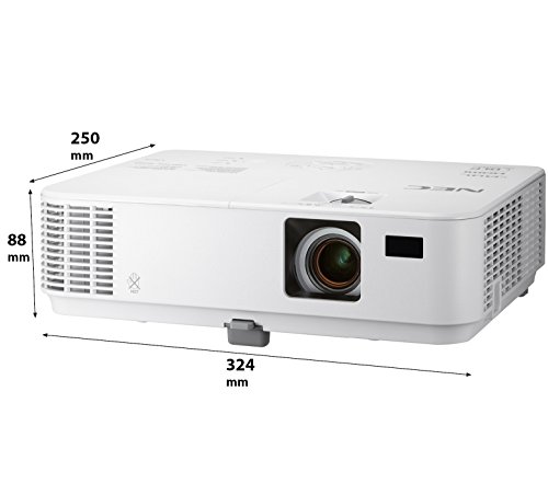 Vidéo-projecteur NEC V332W DLP WXGA blanc de 3300 lumens pour salle de classe - 3