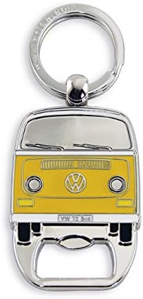 BRISA VW Collection - Volkswagen Samba Bus T2 Key Ring/Bottle Opener (Orange)