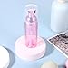 24 Pcs Empty Rose Red Foam Pump Bottle, Travel Foamer Soap Dispenser for Lash Shampoo, Hand Soap, Foaming Cleaner
