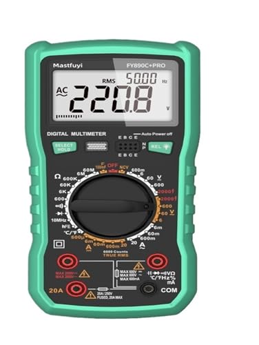 Multimètre numérique photovoltaïque 2000V 20A tout-en-un pour installation