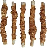 Butcher Shop Chicken and Rawhide Rolls Dog Treats (2 Pack - 20 Rolls)