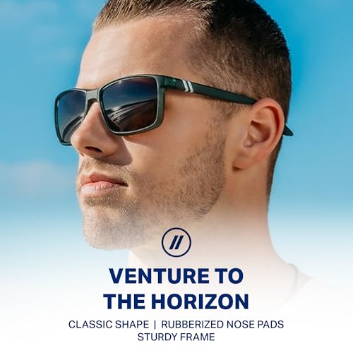 Image of Blenders Eyewear Mesa - Polarized Sunglasses - Modern Wraparound Frames - 100% UV Protection - For Men & Women