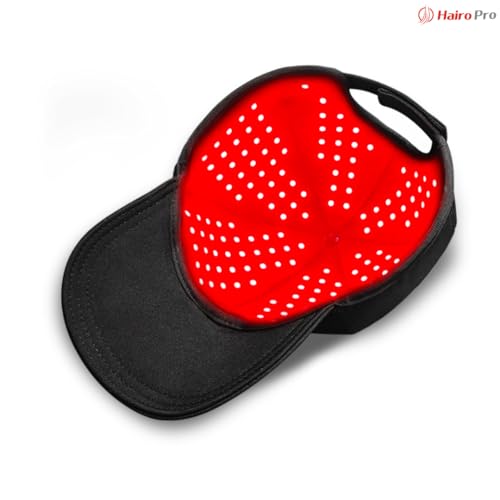 Image of Hairo Pro Red Light Therapy Cap with 180 Medical-Grade LEDs for Hair Growth - Professional 660nm , 850nm and 940nm Infrared Light Therapy cap - Dormant Follicles Stimulator for Men & Women - Hair Regrowth Treatment