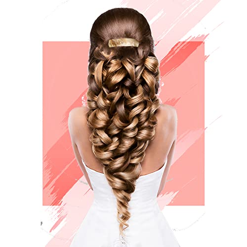Retro Large Hair Barrettes for Women, Hair Clips French Clip Barrettes Exquisite Hair Clips for Women Ladies, pack of 6 (Classic Pattern) image 4