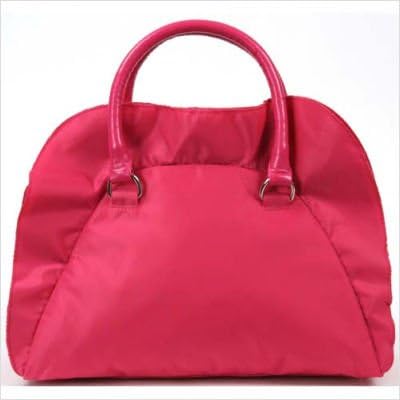 Murval Large Nylon Ruffle Shoulder Bag