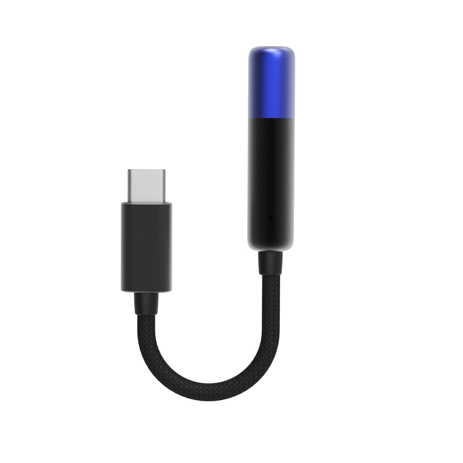 SHANLING UA MINI New Upgraded USB C DAC with LED Light Audio Cables High Resolution 3.5mm Female to Type C Male Lossless Headphone Amplifier for Smartphones/PC/Laptops/Players (Blue)-image-5