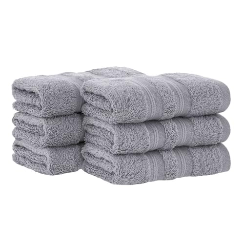 Kit 6 peças Toalha Lavabo Buddemeyer Algodão Egípcio