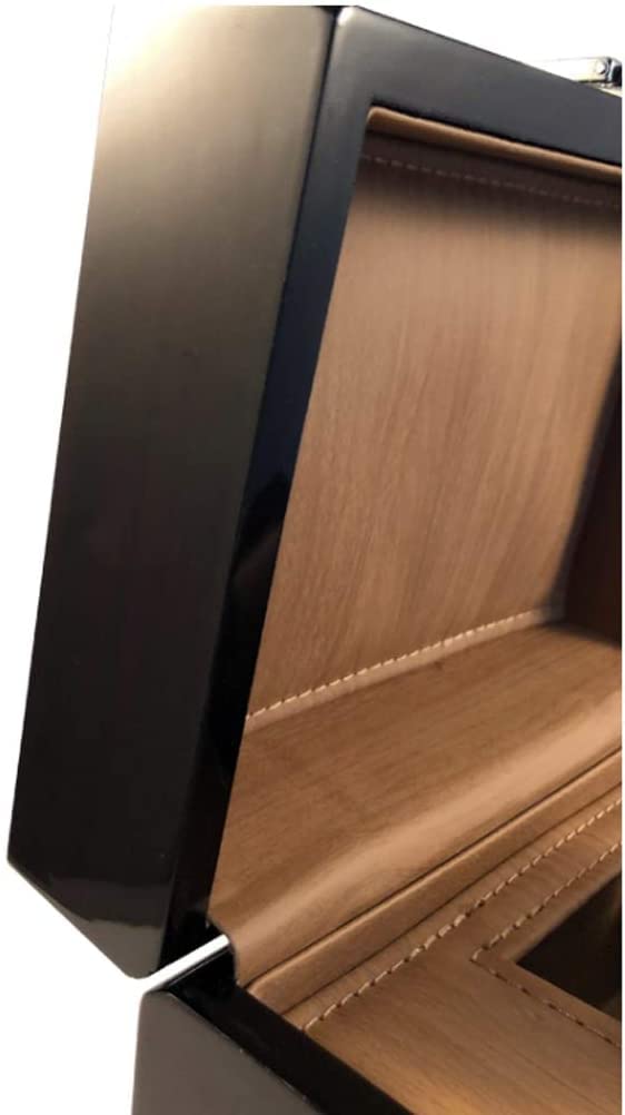 RUVOO Uhrenrolle Uhrenbox Uhrenhalter Einzelne Hölzerne Uhrenbox Uhrenaufbewahrungsbox Geschenkbox Vitrine Mechanisches Uhrengehäuse Uhrenetui Uhrenaufbewahrung