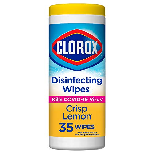 Clorox, Bleach Free Wipes , Crisp Lemon, 35 Count #TOP6