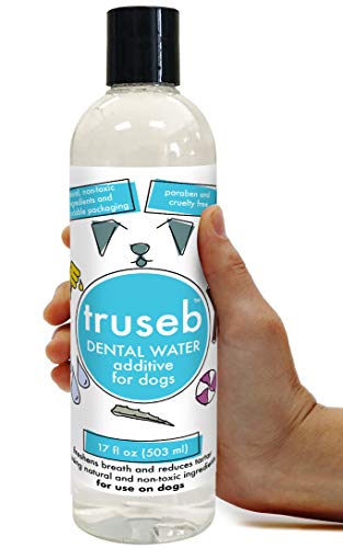 Dental Wipes, Spray and Water Additive for Dogs and Cats That Helps Remove Plaque Tartar Buildup Calculus, Bad Breath,Tooth Decay & Gingivitis (Water Additive (17 Oz))