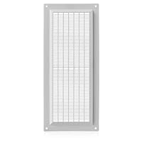 Griglia Di Ventilazione Per Camino 17x37 Bianca Con Tapparelle - Foto 7